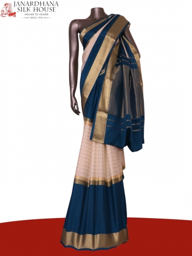 Pure Mysore Crepe Silk Saree